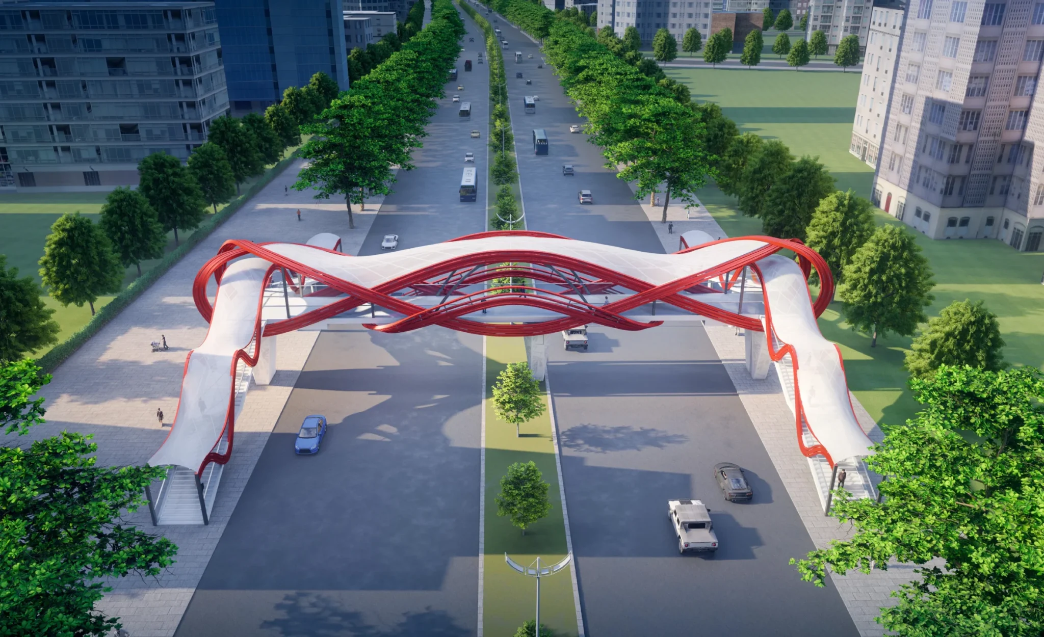 Minzhi School Pedestrian Bridge 4.4.3img1