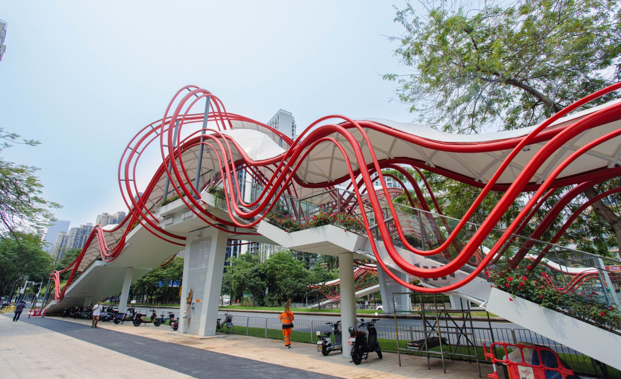 Minzhi School Pedestrian Bridge 4.4.3img6