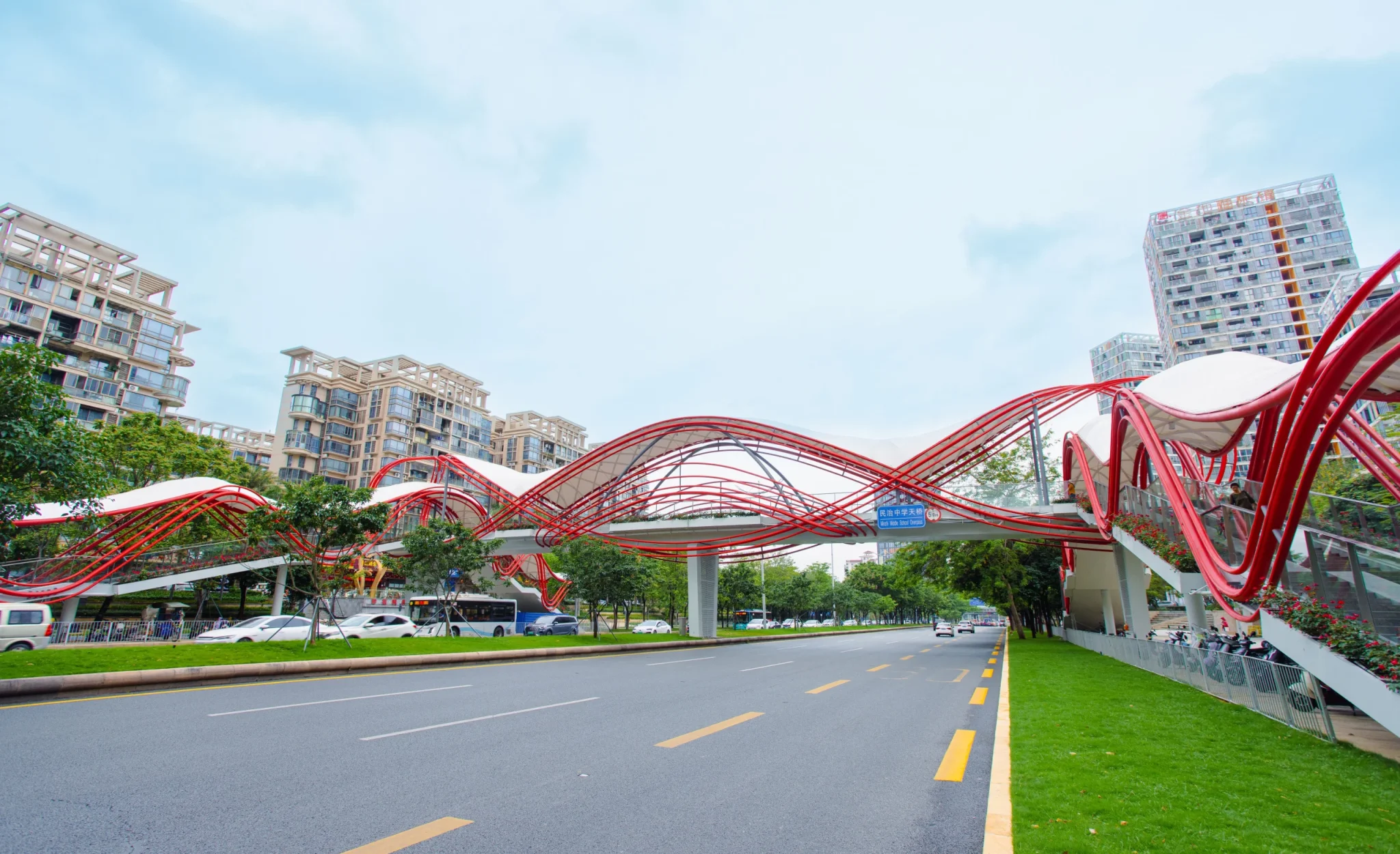 Minzhi School Pedestrian Bridge 4.4.3img8